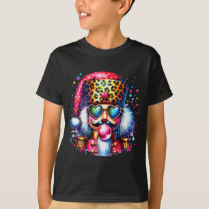かわいいくるみ割り人形の風船ガム Nk クリスマスパジャマ Tシャツ