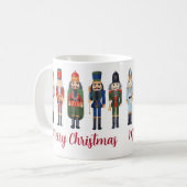 かわいいくるみ割り人形 メリークリスマス コーヒーマグカップ (正面左)