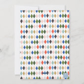 かわいいくるみ割り垂直フォトクリスマス シーズンカード (裏面)