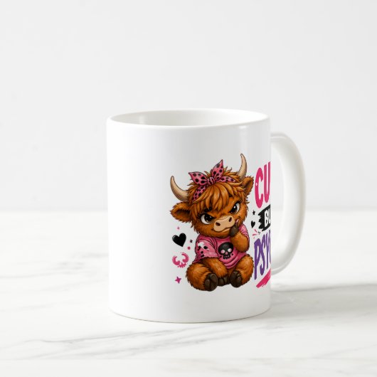 かわいいけどサイコ コーヒーマグカップ (正面右)
