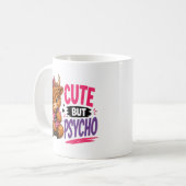 かわいいけどサイコ コーヒーマグカップ (正面左)