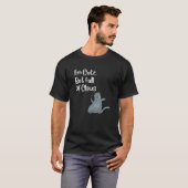 かわいいけどツメが満載 猫 Tシャツ (正面フル)