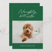 かわいいけないおもしろい休日の写真 シーズンカード (正面/裏面)