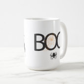 かわいいこうもりとスパイダーハロウィーン コーヒーマグカップ (正面右)