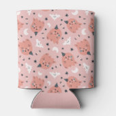 かわいいこうもりと幽霊ハロウィーン 缶クーラー (裏面)