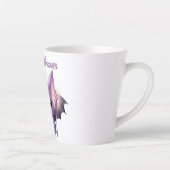 かわいいこうもりと魔法のおすすめ カフェラテマグ (右)