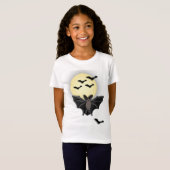 かわいいこうもりハロウィーン Tシャツ (正面フル)