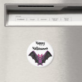 かわいいこうもりハローウィンパーティ マグネット (インサイチュ (食洗機))