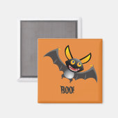 かわいいこうもりブー！ハロウィーン磁石 マグネット (正面/裏面)