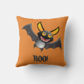 かわいいこうもりブー！ハロウィーン装飾用クッション クッション (裏面)