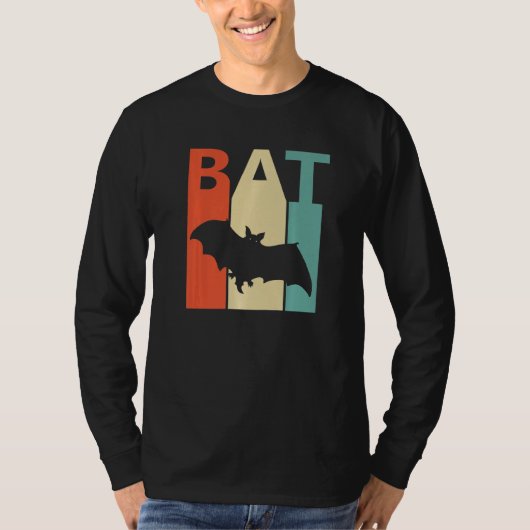 かわいいこうもり動物 Tシャツ (正面)