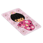 かわいいこけし人形マグネット マグネット (右側)