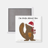 かわいいことわざとクリスマスリス マグネット (正面/裏面)