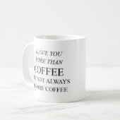 かわいいことわざのコーヒー・マグ コーヒーマグカップ (正面左)