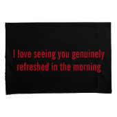 かわいいことわざの組の枕カバー、標準サイズ 枕カバー (正面右)