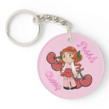かわいいさくらちびキャラのオリジナルキーチェーン