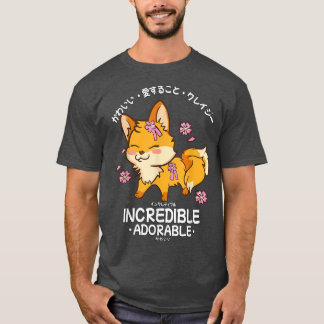 かわいいさくらんぼの花FoJapanese信じられないほどかわいい Tシャツ