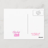 かわいいさくらんぼカップケーキ ポストカード (裏面)