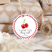 かわいいさくらんぼガールベリーファースト誕生日パーティー 招待状