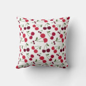 かわいいさくらんぼパターン装飾用クッション クッション (裏面)