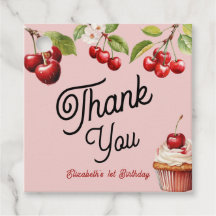 かわいいさくらんぼ第1位ガーリー誕生日ピンク