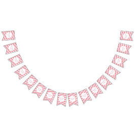 かわいいさくらんぼ1歳の誕生日パーティー バンティングフラッグ