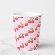 かわいいさくらんぼ1歳の誕生日パーティー