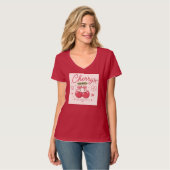 かわいいさくらんぼ Tシャツ (正面フル)