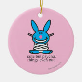 かわいいしかし精神分析 セラミックオーナメント (正面)