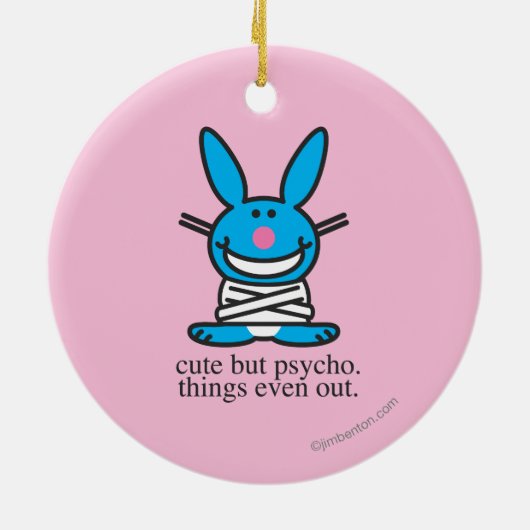 かわいいしかし精神分析 セラミックオーナメント (裏面)