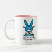 かわいいしかし精神分析 ツートーンマグカップ (左)