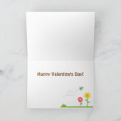 かわいいしゃれ愛告白は私の蜂蜜くまです シーズンカード (内部)