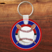 かわいいすごいパーソナライズされた野球の赤ちゃんシャワー特典 キーホルダー (裏面)