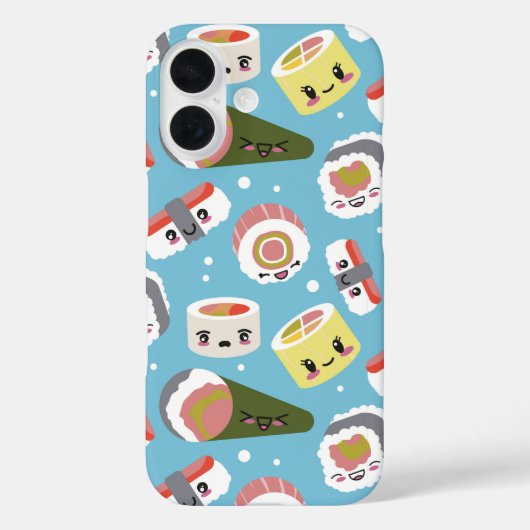 かわいいすしパーティー Case-Mate iPhoneケース (裏面)