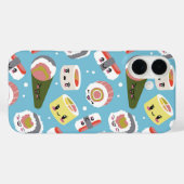 かわいいすしパーティー Case-Mate iPhoneケース (裏面 (横))