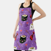 かわいいすし紫 エプロン (インサイチュ)