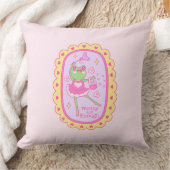 かわいいすてきカエル – 価値と十分 クッション (ブランケット)