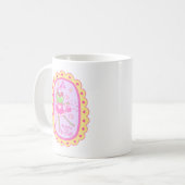 かわいいすてきカエル – 価値と十分 コーヒーマグカップ (正面左)