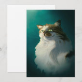 かわいいずるい猫のギフト｜父の日の面白い猫 シーズンカード (正面/裏面)