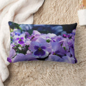 かわいいそしてパープル! ランバークッション (ブランケット)