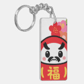 かわいいだるま キーホルダー (正面左)