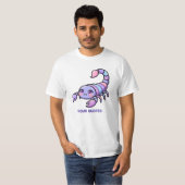 かわいいちびキャラさそり座 Tシャツ (正面フル)