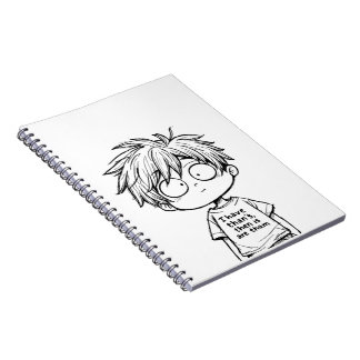 かわいいちびキャラアニメ男子スパイラルノート ノートブック