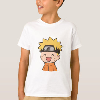 かわいいちびキャラ忍者のキッズTシャツ - かわいいアニメ風デザイン Tシャツ