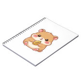 かわいいちびハムスター ノートブック (左側)
