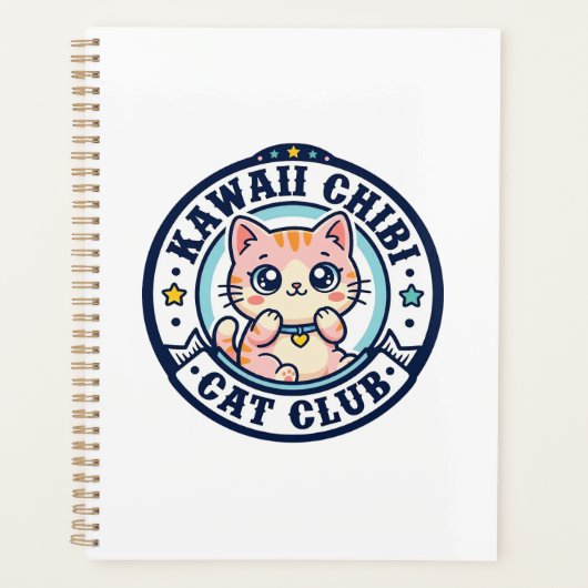 かわいいちび猫の母ギフトアイデア - かわいいちび猫 プランナー手帳 (正面)