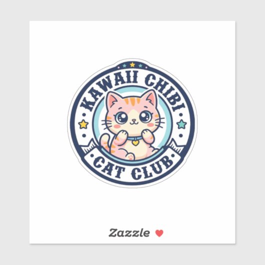 かわいいちび猫の母ギフトアイデア - かわいいちび シール (シート)