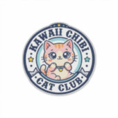 かわいいちび猫の母ギフトアイデア - かわいいちび シール (正面)