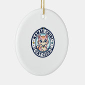 かわいいちび猫の母ギフトアイデア - かわいいちび セラミックオーナメント (右)
