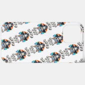 かわいいつるこうもりとレトロの夕日 | 出てくつるれ Case-Mate iPhoneケース (裏面 (横))